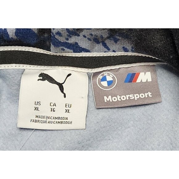 PUMA BMW Colorsplash Graphic MMS Pullover Hoodie - Picture 9 of 11